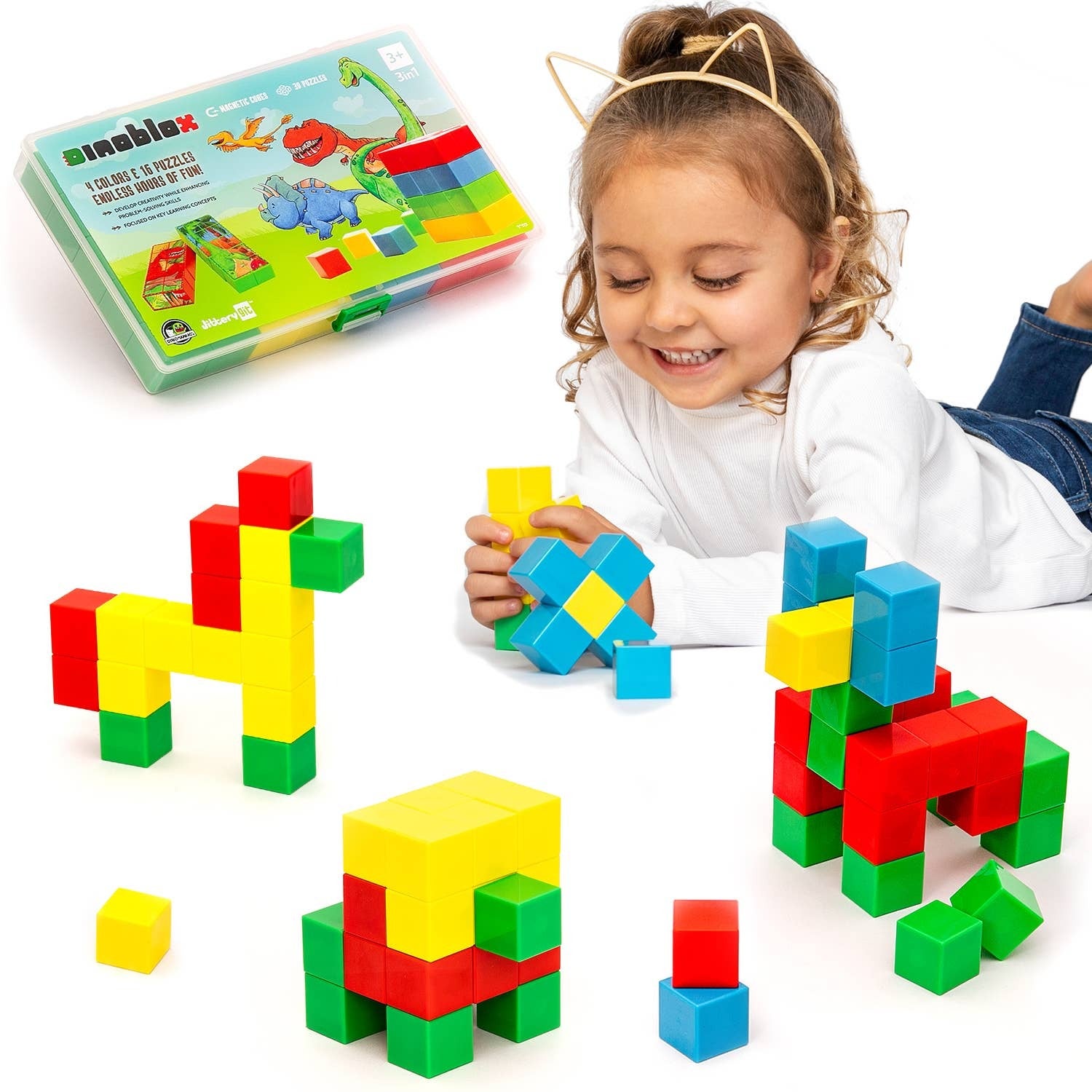 Dinosaur puzzle blocks new arrivals